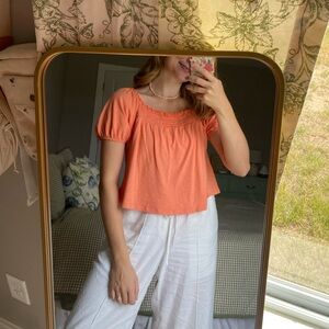 American Eagle Puff Sleeve Blouse